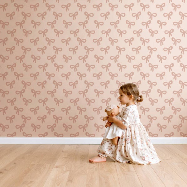 Behang Bows | beige