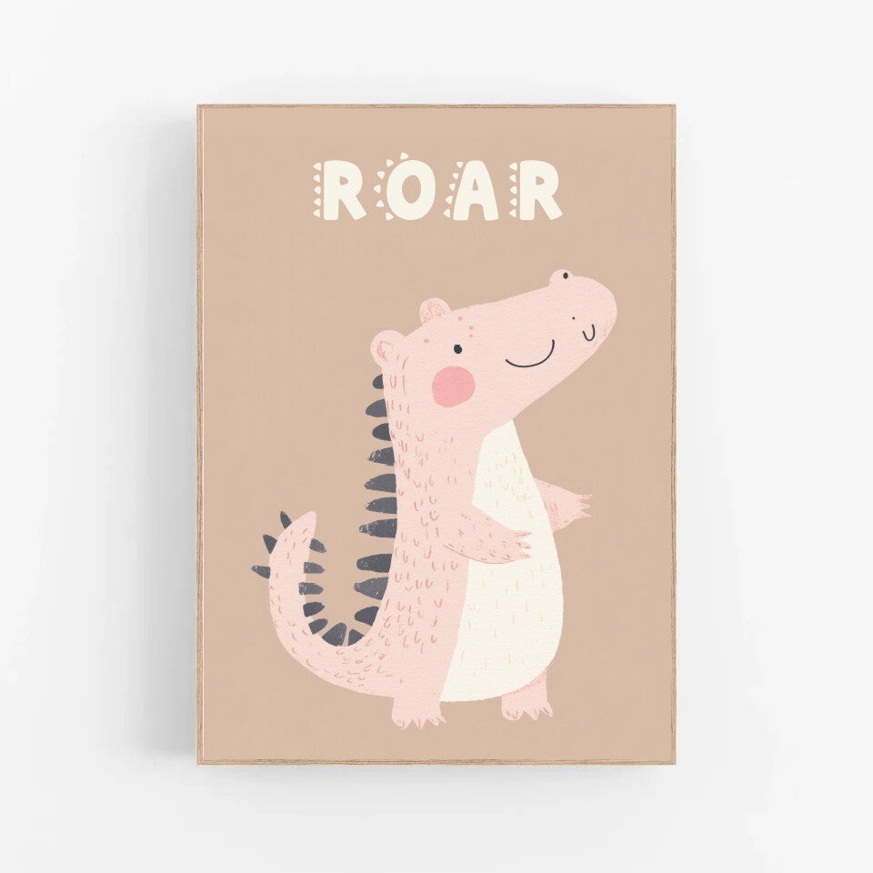 Kinderkamer print | Dino ROAR