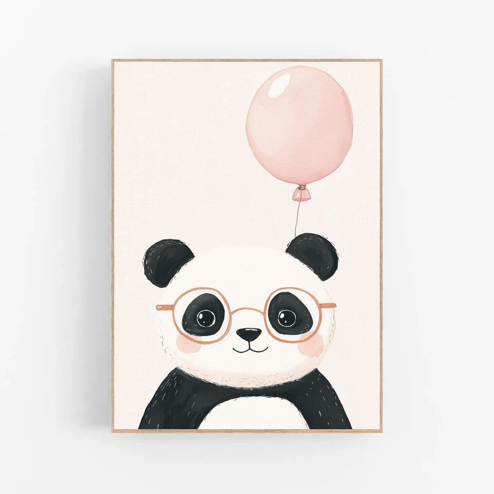 Kinderkamer print | Feest panda