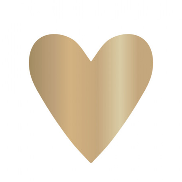 Sluitzegel - Gouden hartje - Uitverkocht
