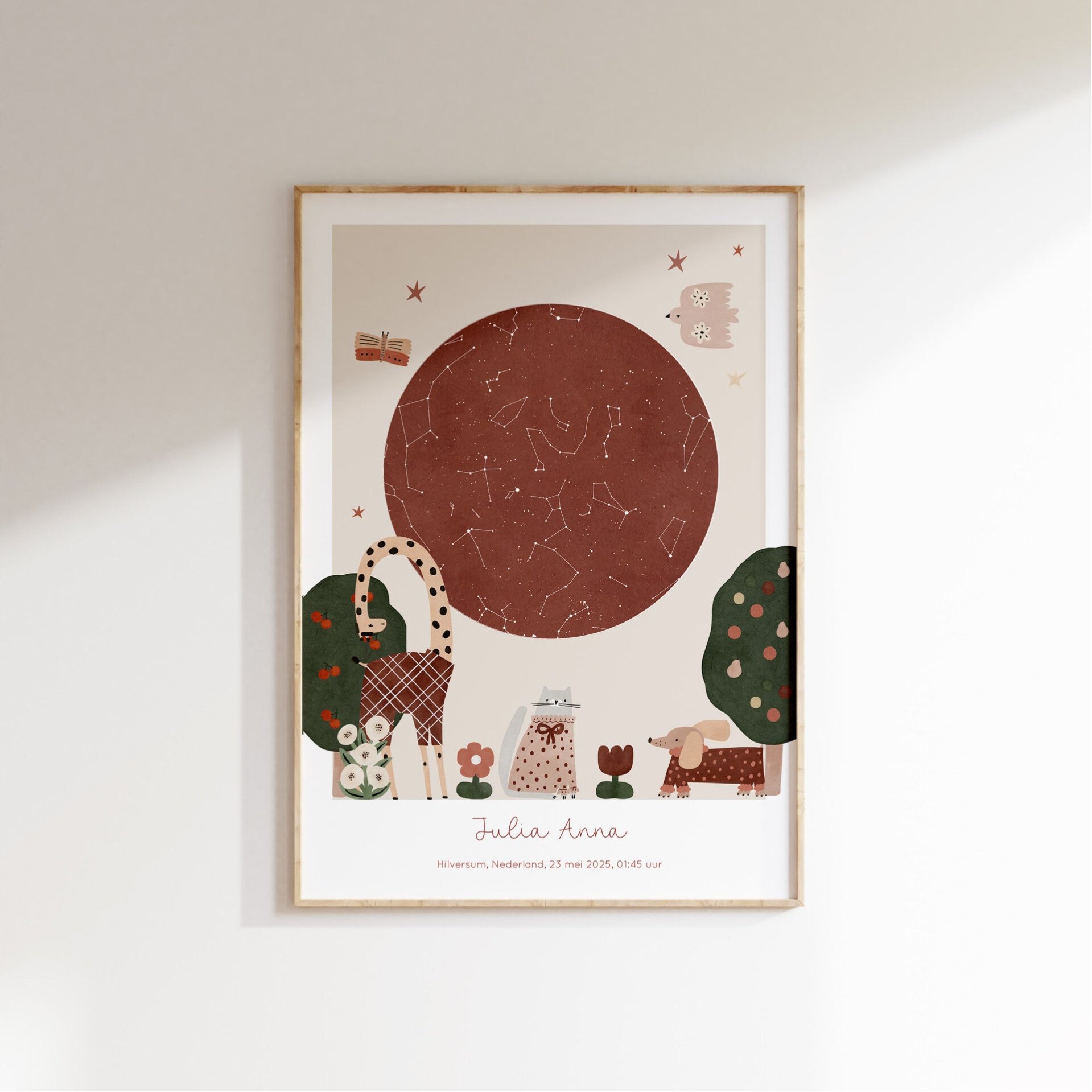 Poster sterrenhemel | GOUASHE FRIENDS - BRICK