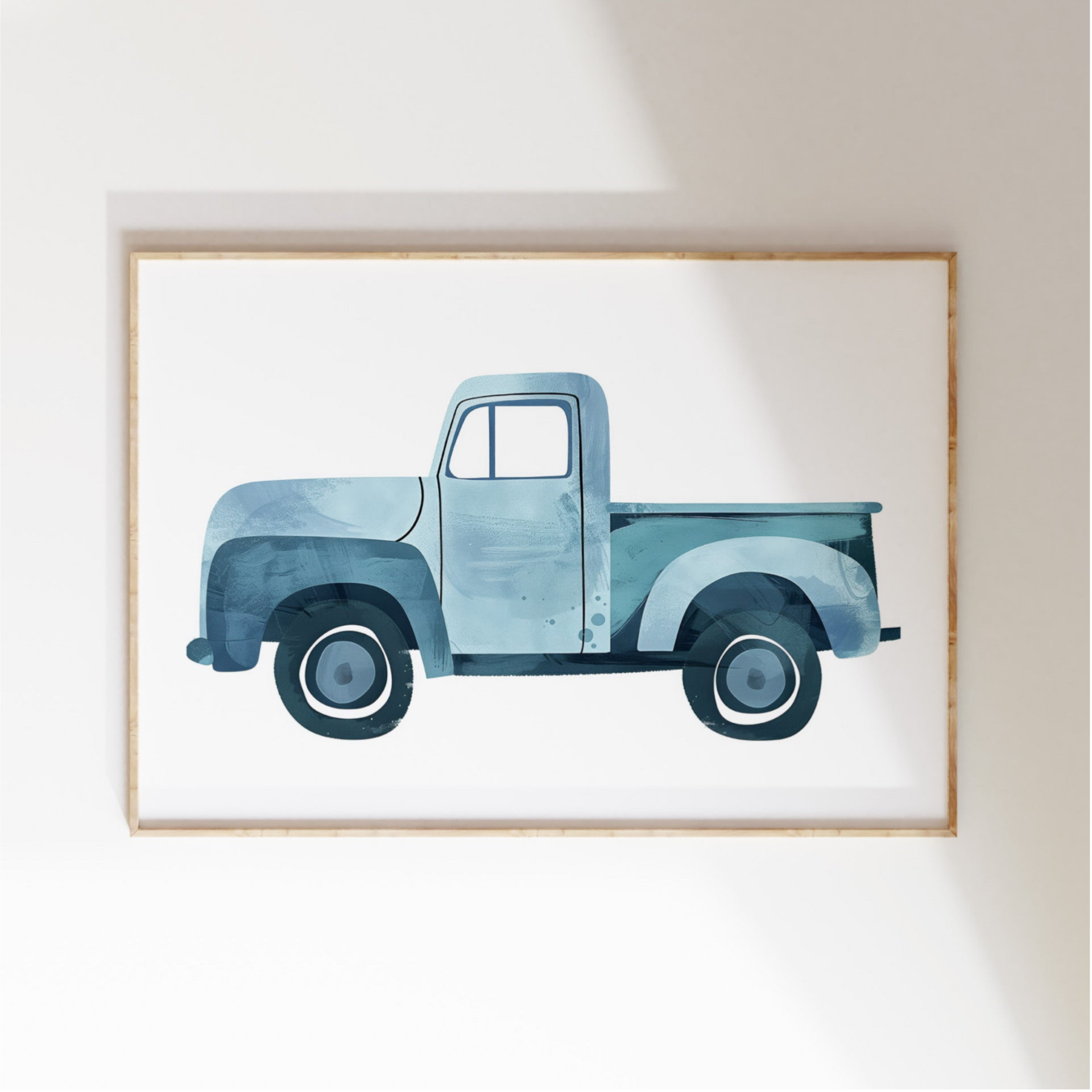 Kinderkamer print | Truck