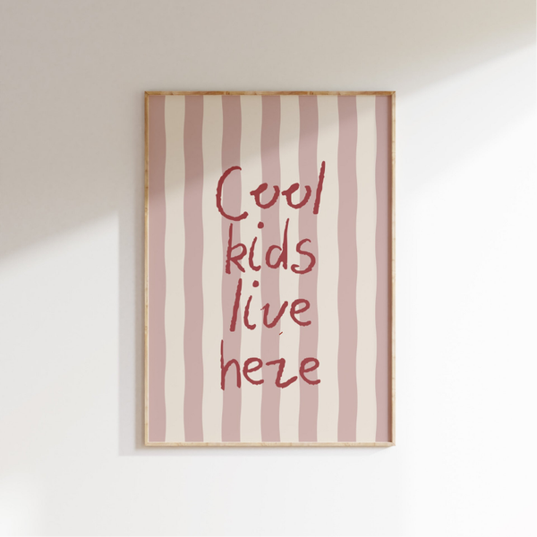 Cool kids live here - girls