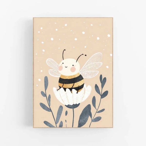 Kinderkamer print | Hommel