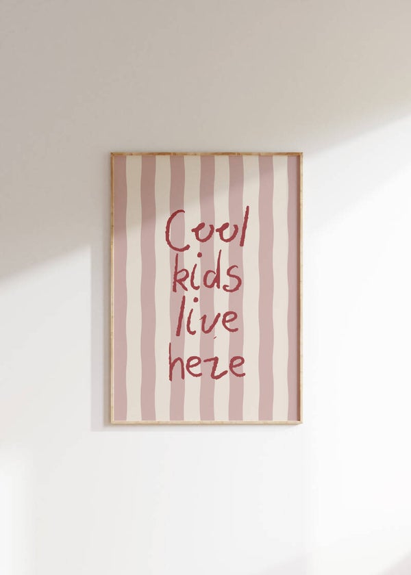 Cool kids live here - girls