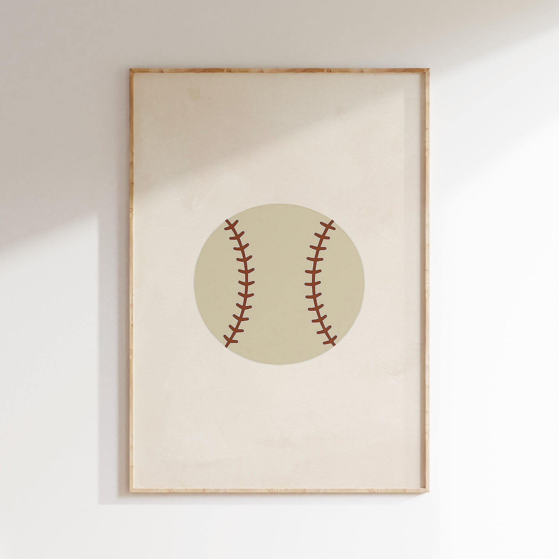 Kinderkamer print | Baseball