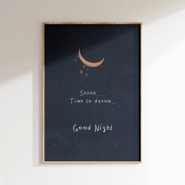 Shhhs... Time to dream - Enchanted Forest | blauw