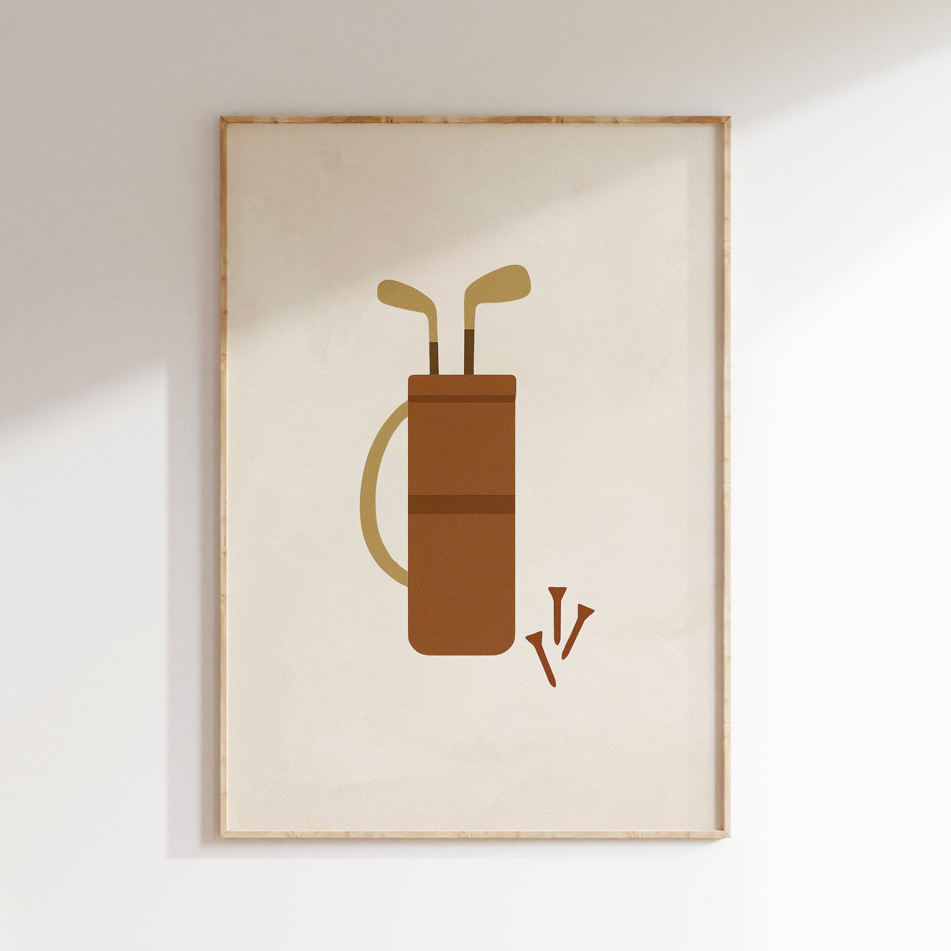 Kinderkamer print | Golf Tas