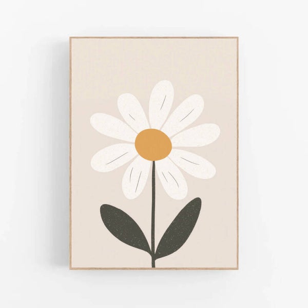 Kinderkamer print | Madeliefje