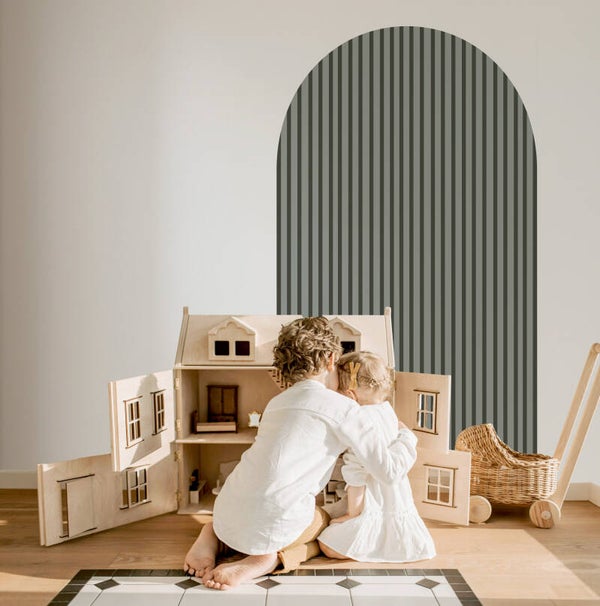 Behangboog - Stripes | groen