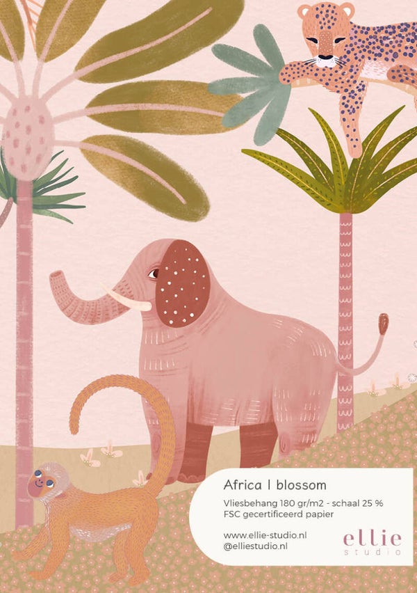 Behangstaal - Africa | blossom