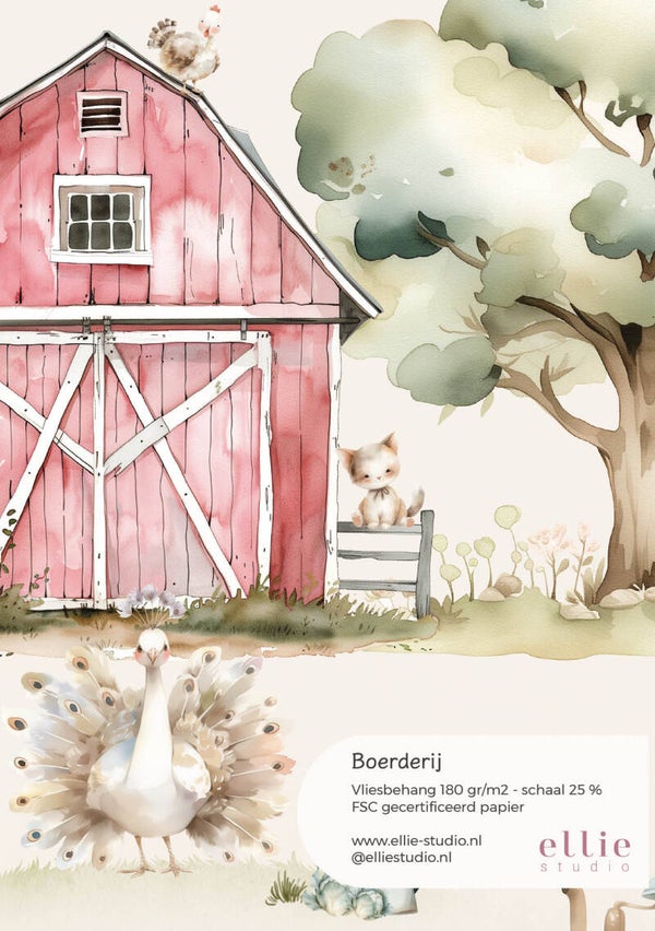 Behangstaal - Boerderij