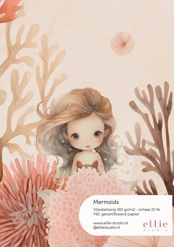 Behangstaal - Mermaids