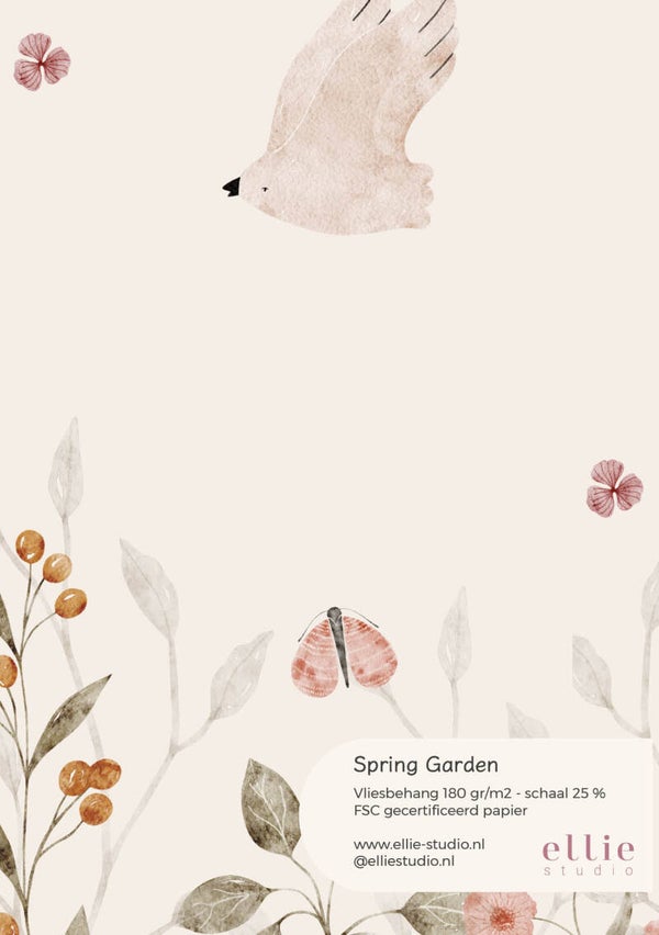 Behangstaal - Spring garden