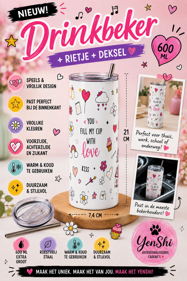 Tumbler-drinkbeker