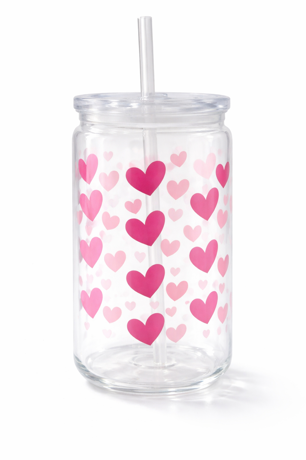 Plastic tumbler-love
