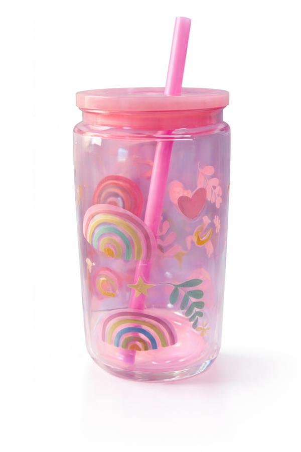 Plastic tumbler gekleurd