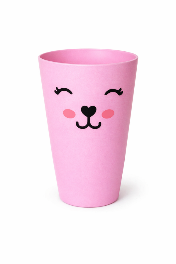 Schattige Kawaii Cutie Cup-gesloten oogjes
