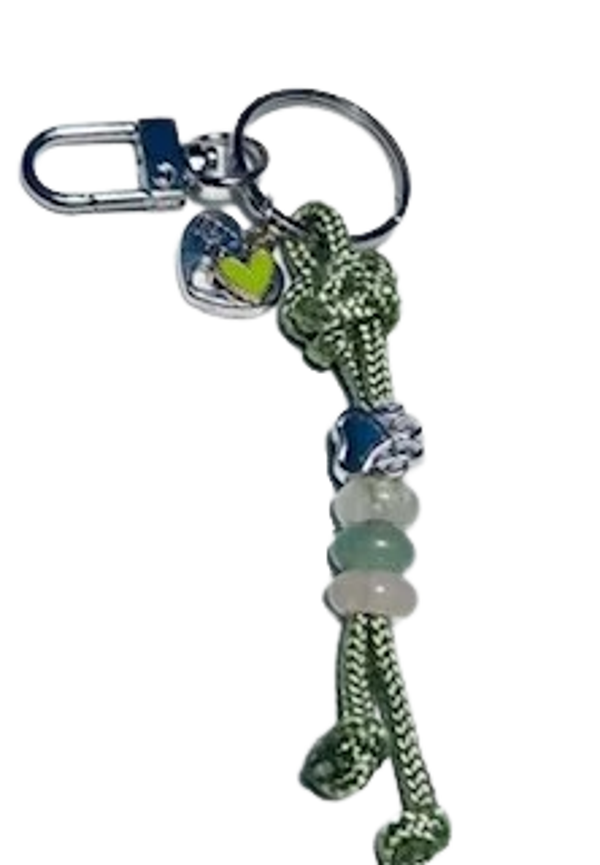 Rustgevende edelsteen hondenhanger