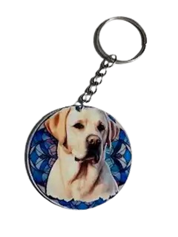 sleutelhanger labrador mandala