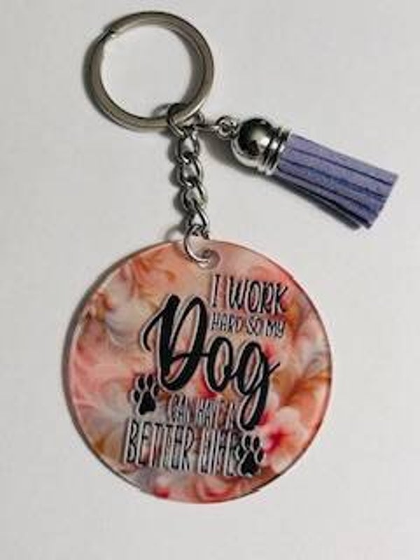 sleutelhanger Dog tekst