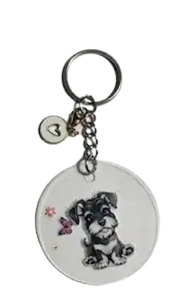 sleutelhanger pup hartje