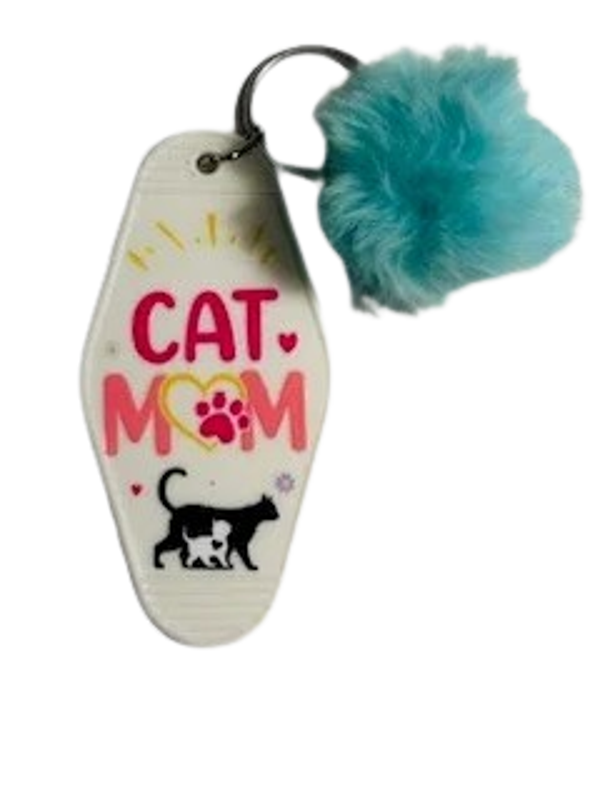 Hotelsleutelhanger Cat Mom