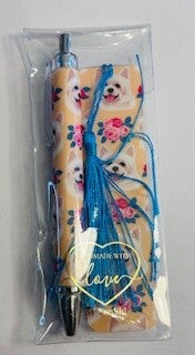 Balpen met bladwijzer DOG