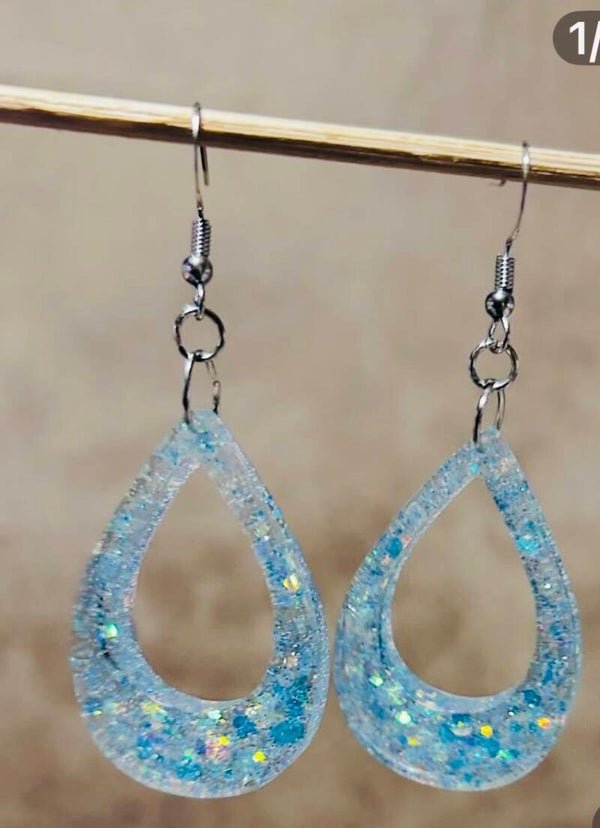 UV Resin oorbellen druppel
