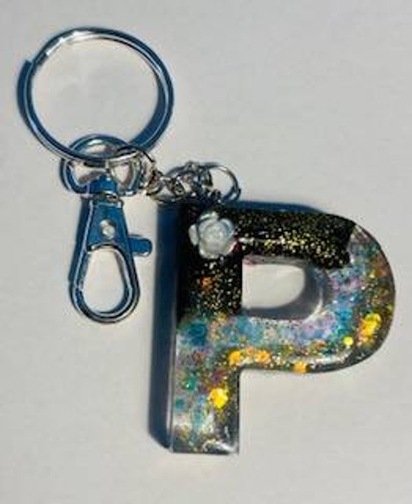 Sleutelhanger UV resin ABC / P