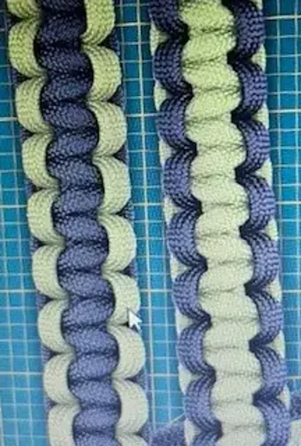 Paracord halsband / Cobra