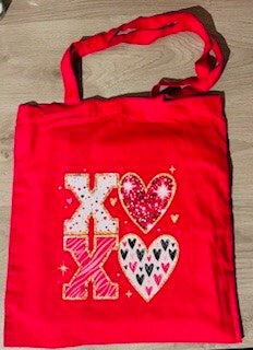 Tote Bag –  "XOXO " – 100% Katoen