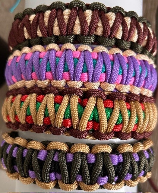 Paracord halsband / King Cobra