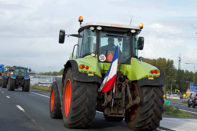 Trekker onderweg naar huis