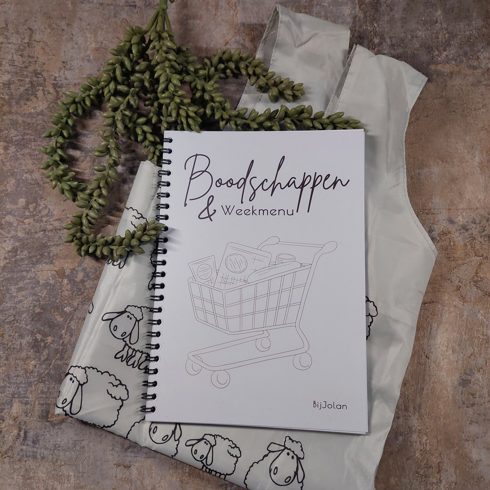 Boodschappen en Weekmenu BijJolan