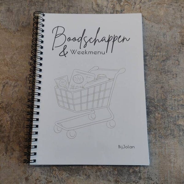 Boodschappen en weekmenu