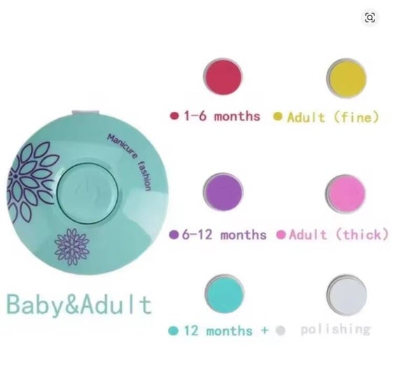 Elektrische Baby Nagel Trimmer Kid Nagelpolijstmachine Tool Baby