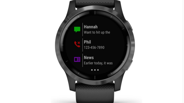Garmin Vivoactive 4 - Smartwatch - 45 mm - Zwart/Leigrijs