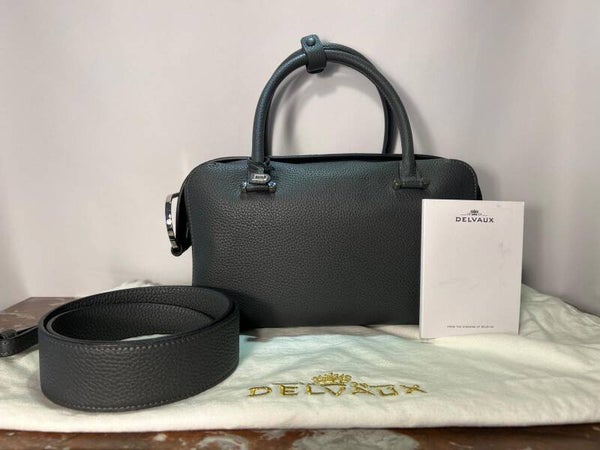 Delvaux Cool Box MM - Smoke
