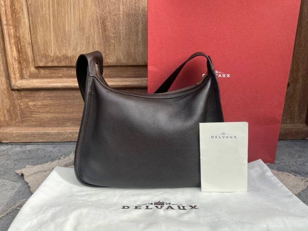 Delvaux pensée trotteur café