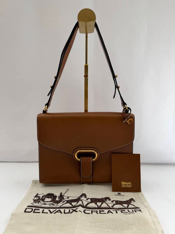 Delvaux Vintage cognac