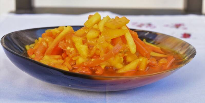 Achards  légumes, Exotiques ou citron poids net 340 gr gr