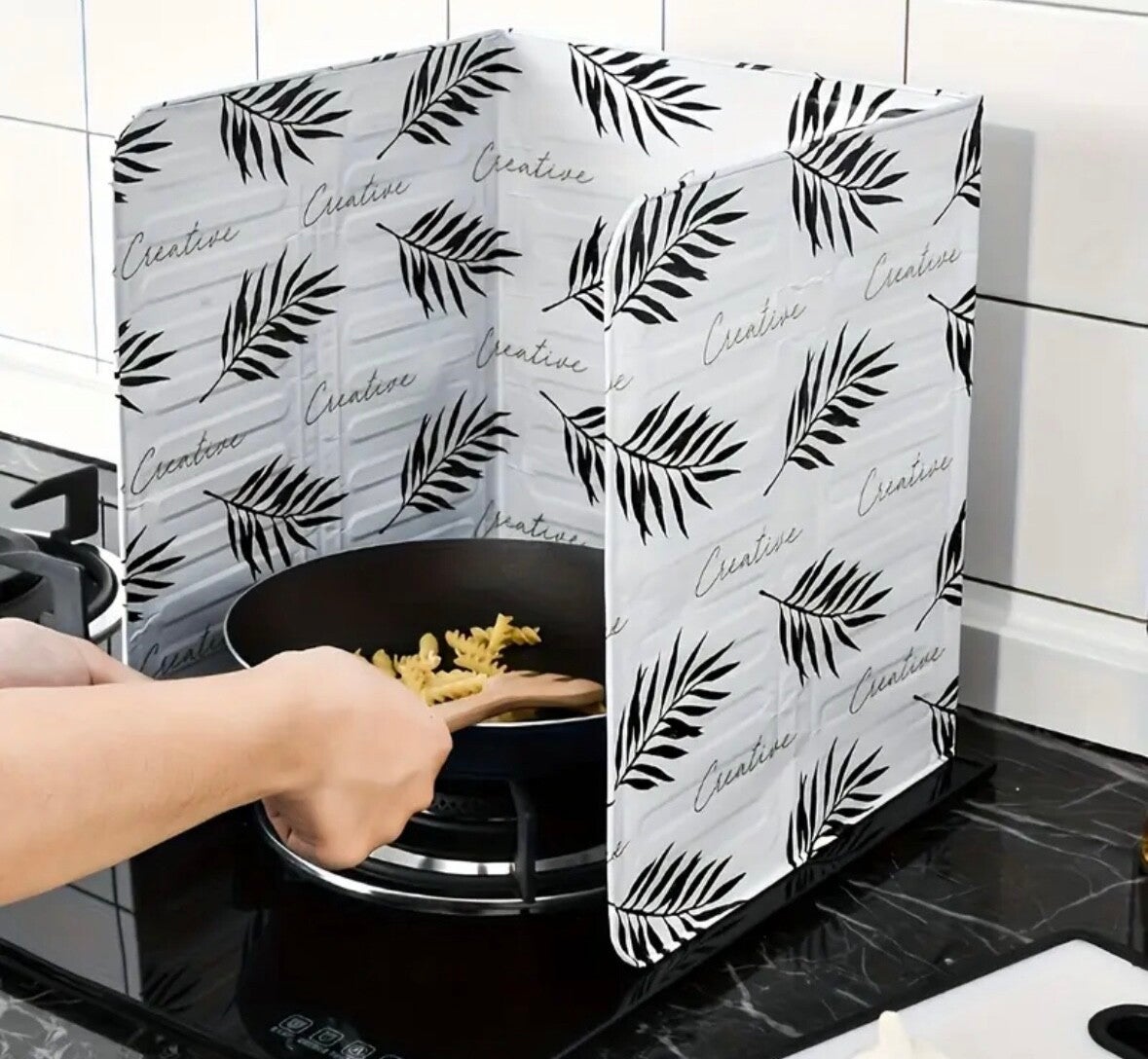 Hitzebeständige Küchenspritzschutzabdeckung