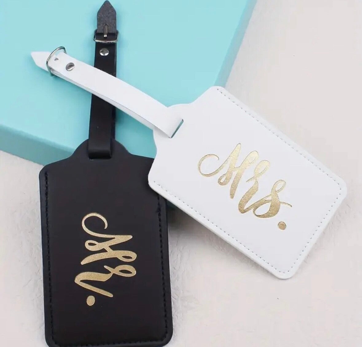 Paar Gepäckanhänger