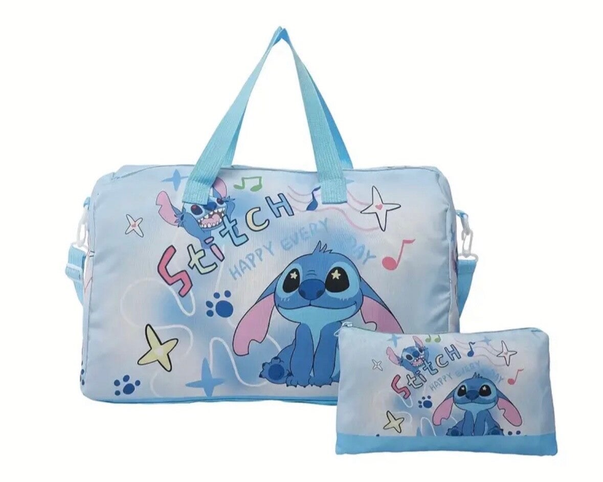 Disney Stitch Damen Reisetasche 2 teilig