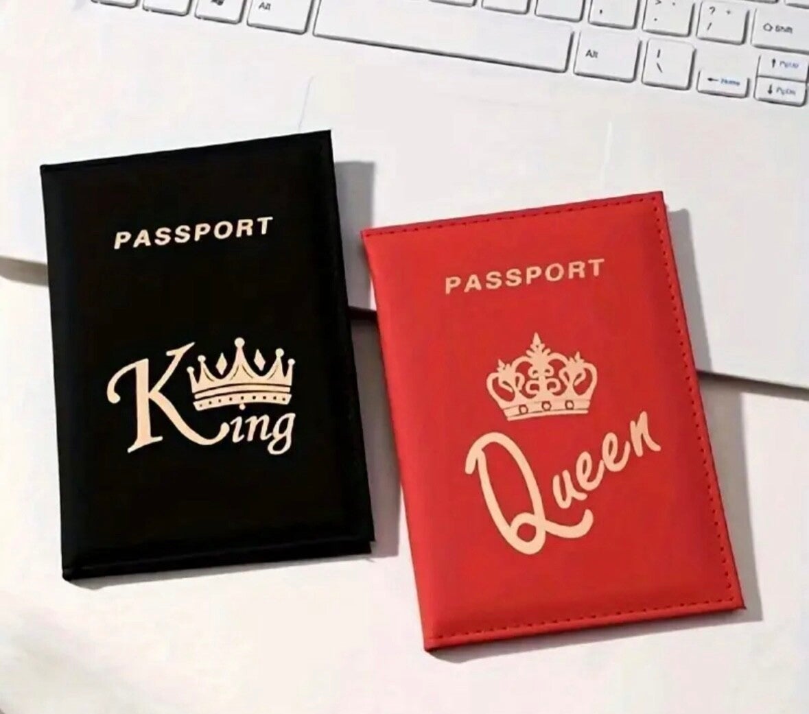 2er-Set Königspaar Reisepasshüllen