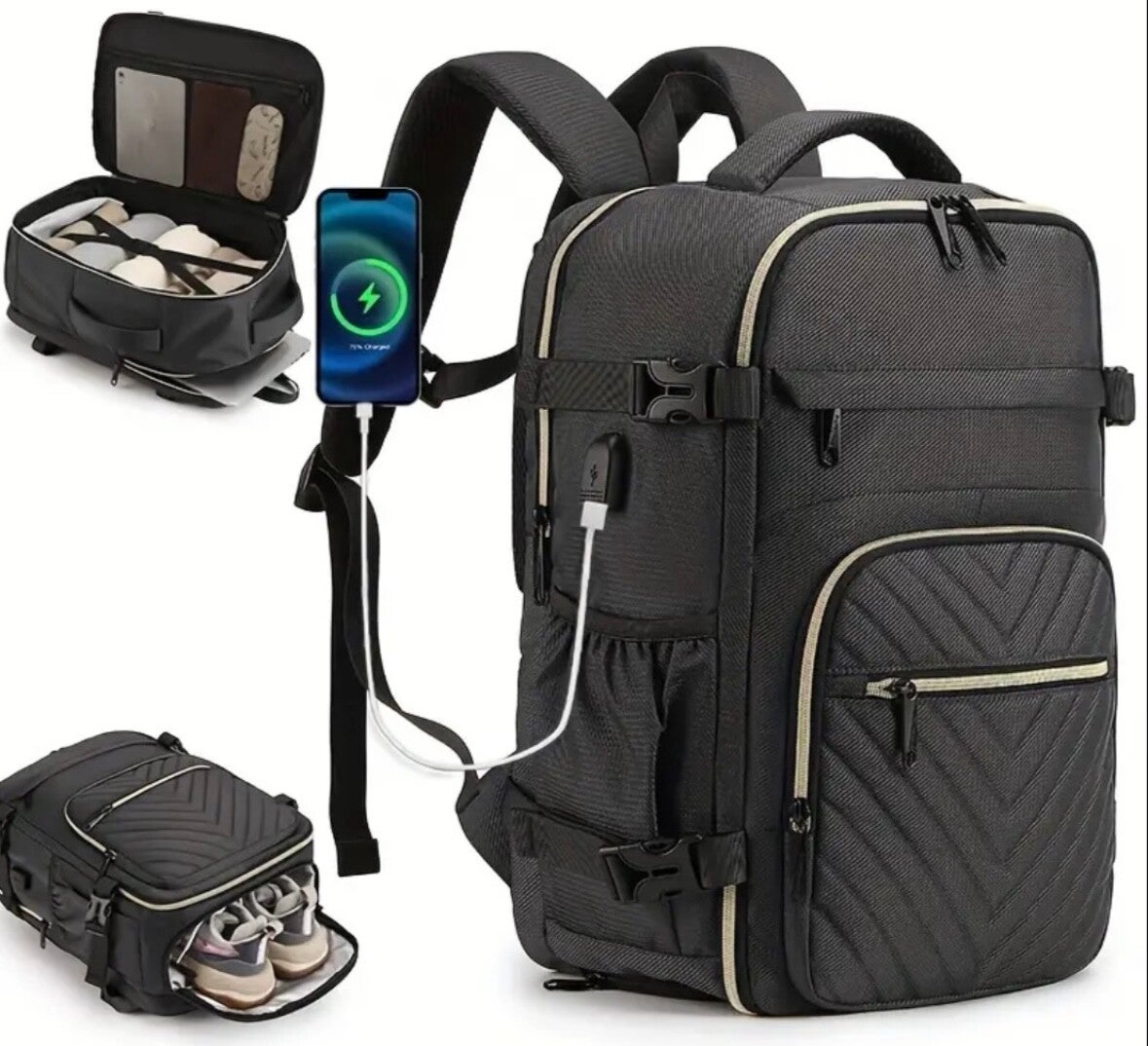 Großvolumiger Business-Rucksack