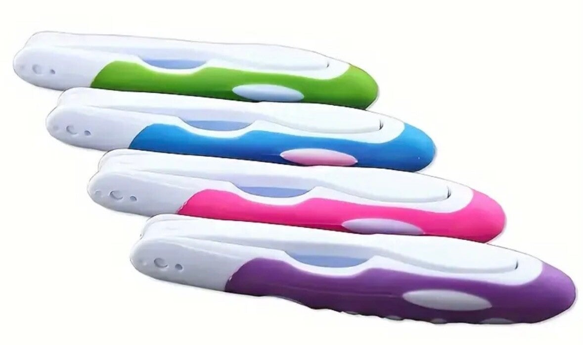 4 Stück Weiche Borsten Tragbare Faltbare Zahnbürsten