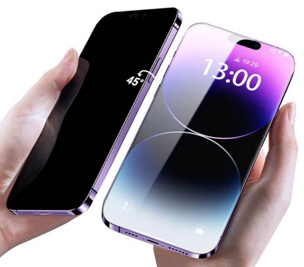 Schwarz Iphone Panzerglas