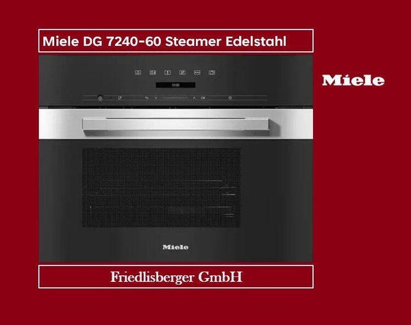 Miele DG 7240-60 Steamer Edelstahl